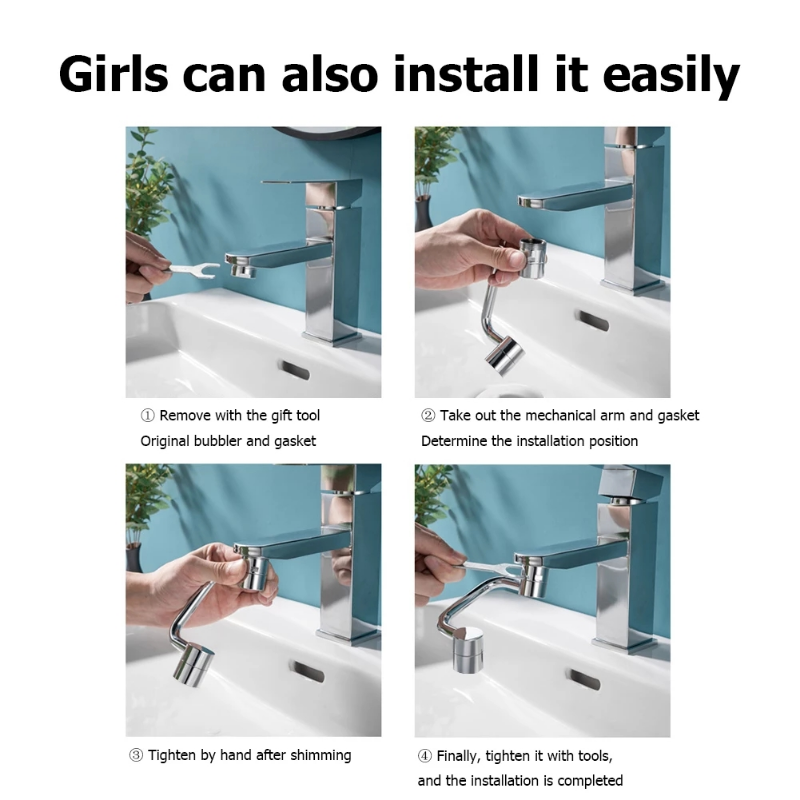 Versatile Faucet Attachment